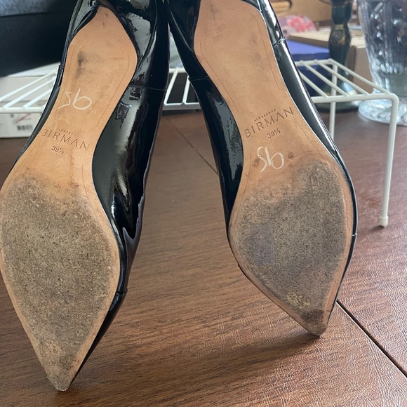 Balmain designer black bootie patent leather, excellent condition - Picture 7 of 8